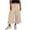 Beige, variant on Tqcoqu Womens Ruffle Wide Leg Jeans High Waisted Baggy Denim Pants with Pockets,Army Green,Women's S-XL