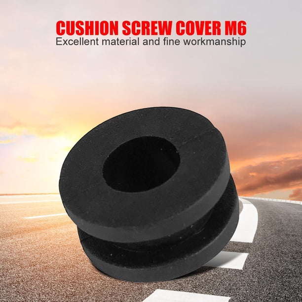 10 Uds. Soporte de faro de carenado de motocicleta de coche tornillo de arandelas de goma para Kits de piezas de accesorios para el hogar Hugtrwg Para estrenar