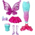 thumbnail image 4 of Muñeca Barbie con trajes y Accesorios para 3 personajes de cuento de hadas regalo para 3 a 7 años, 4 of 20