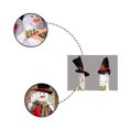 thumbnail image 4 of Árbol de navidad Topper muñeco de nieve Hugger Navidad vacaciones Wonderland fiesta decoración Afortunado Sencillez, 4 of 5