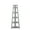 Gray, variant on RiverRidge Amery 5-Tier Tall Corner Storage Ladder Shelf Tower with Display Shelves- White
