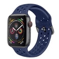 thumbnail image 1 of LEIXIUER Silicone Band for Apple Watch Bands 40mm 45mm 41mm 44mm 42mm 38mm Sport Breathable Extra-Soft Silicone Wristband Men Women Replacement Bands for iWatch Band Series 7 6 SE 5 4 3 2 1, 1 of 9