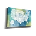 thumbnail image 2 of Epic Graffiti 'Patchwork USA' by Grace Popp, Canvas Wall Glass, 18"x12", 2 of 2