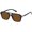 Black/Brown, variant on Retro Aviator Sunglasses for Women Men Trendy Classic Square 70s 80s 90s  Shades Double Bridge Aviators FZN813