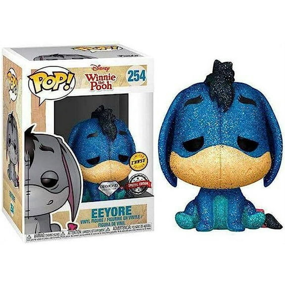 Funko Winnie The Pooh Eeyore Diamond Collection Vinyl Figure #254, Hot Topic Exclusive