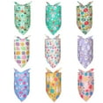 thumbnail image 7 of Easter Dog Bandana Triangle Pet Scarf Easter Bunny Rabbit And Egg Pet Bandana For Small Medium Dogs Cats Accessories M, 7 of 7