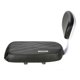 thumbnail image 1 of 1Pc Backrest Seat Leather Bike Rear Seat Accessory (Black), 1 of 4