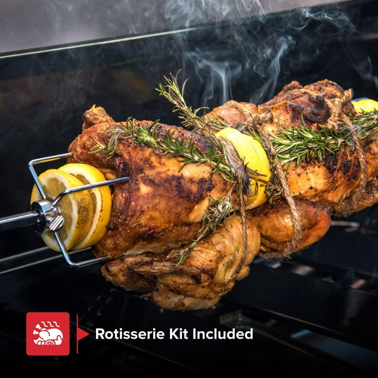 Nexgrill Deluxe 6-Burner Propane Gas Grill, Ceramic Searing Side