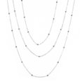 thumbnail image 6 of 4-piece Set Fashionable Adjustable Necklace Set, Exquisite Multi-layer Necklace, Women's Jewelry Valentine's Day Gift, 6 of 6