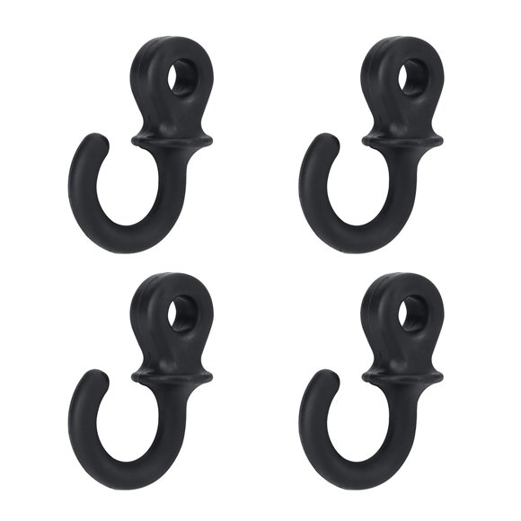 Bow String Stabilizer, 4Pcs Ow String Damper Rubber Black/Red For Compound Bow String