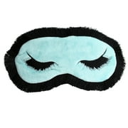 U Style Soft Plush Sleep Mask, Sleepy Eyes