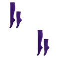 thumbnail image 1 of Calcetines holgados Jumpingount Morado oscuro 2Conjunto, 1 of 6