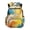 Abstract Fluid Art Print, variant on Lightweight School Bag for Back to School Travel, 600D Polyester Waterproof Kids Backpacks, Cute Teddy Bear Floral
