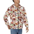 thumbnail image 4 of Zip Up Hoodies for Men - Cooking Bbq Long Sleeve Comfrt Men'S Fashion Hoodies & Sweatshirts, Jackets for Men Hoodies Pullover Clothing Clothes with Pouch, 4 of 5