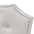 thumbnail image 4 of Baxton Studio Aurora Tufted King Panel Headboard in Grayish Beige, 4 of 6
