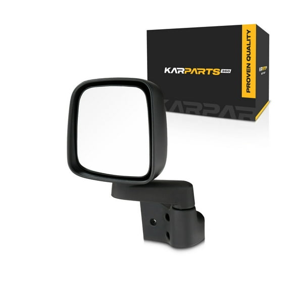 For Jeep Wrangler Door Mirror 2003 2004 2005 2006 Driver Side | Manual | Replacement For CH1320259 | 55395061AD