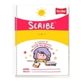 thumbnail image 2 of Cuaderno Scribe Super Girl Espiral 90 Hojas Cuadro Grande Varios Modelos 1 Pieza, 2 of 3