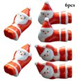 thumbnail image 2 of Coofit Porte-Baguettes Repos Père Noël 6 Pcs Support de Baguettes, 2 of 10