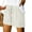 White, variant on Black Loose Fit Shorts for Ladies Summer Fall Faux Linen Work Out Gym Brunch Jogger Straight Leg Basic Shorts Womens 2025 Clothes Trendy Y2K XXL