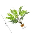 thumbnail image 2 of UPGRATOR Planta Decorativa Para De Reptiles Con Base Pesada Para Mayor Estabilidad, 2 of 6