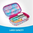 thumbnail image 5 of ZIPIT Bubble Pencil Box for Girls | Fidget Case | Silicon Sensory Push It Case | Large Capacity Pencil Case (Teal Purple), 5 of 9