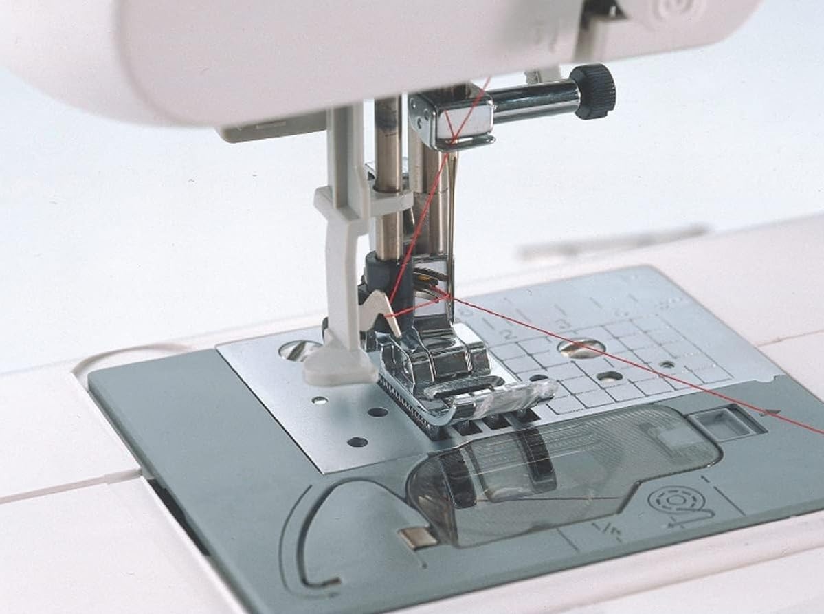 Brother XR9550 Computerized Sewing and Quilting Machine, 165 Built-In Stitches, Wide Table and SA5FTPKG 5-Foot Embellishment Pack