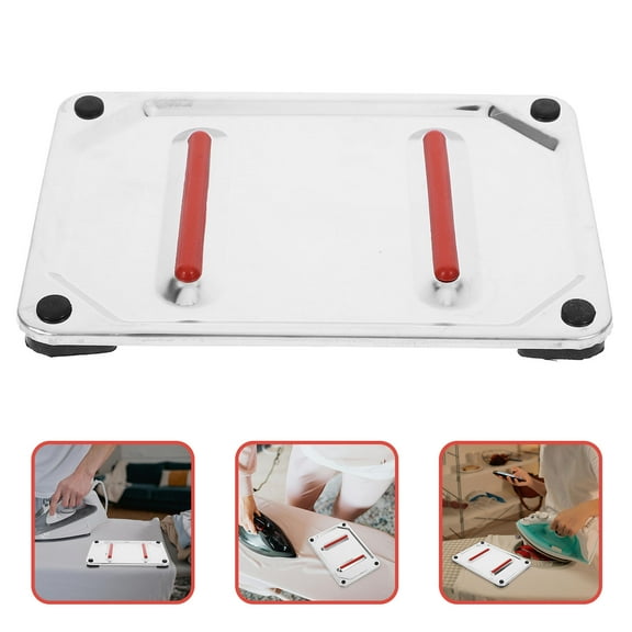MIPCASE Heat Insulation Iron Rest Pad Stainless Steel Multi 1Pcs 8.88X6.29X0.47In