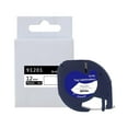 thumbnail image 5 of 5-pack Etikettbandsrulle för Letratag Påfyllning Plast 91331, Kompatibel Etikettband Svart på Vit 913 -ge, 5 of 5