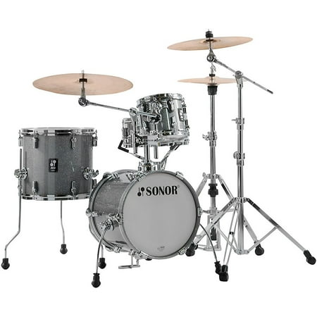 Sonor AQ2 Martini 4-Piece Maple Shell Pack w/ 14" Bass Drum - Titanium Quartz