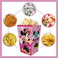 thumbnail image 5 of 12 Pcs Mickey Party Popcorn Box for Anime Theme Birthday Party Supplies Decor,Girls Kids Birthday Game Party Kraft Paper Gift Bag Decoration, 5 of 5