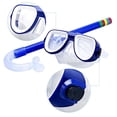 thumbnail image 4 of Kids Snorkel Set, Anti-Fog Snorkeling Mask with Nose Covers for Youth Junior Child, Boys & Girls Age 5-12, Semi-Dry Diving Scuba Swimming Goggles Gear Packages, 4 of 8