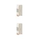 thumbnail image 1 of Caja de almacenamiento de joyas Sonducket para mujer soporte multicapa anillos collares reloj hogar Blanco 2Conjunto, 1 of 6