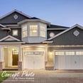 thumbnail image 6 of 14"W x 12"H Round Top Surface Mount PVC Gable Vent: Functional, w/ 2"W x 1-1/2"P Brickmould Frame, 6 of 13