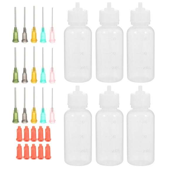 Masteelf Portable Glue Dispensing Bottle with Fine Tip for Precision Control and Versatile Use in Crafts and DIY Multi Sizes Available