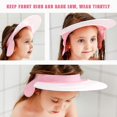 thumbnail image 4 of Shower Cap For Kids Adjustable Baby Hair Washing Guard Bath Shield Visor Hat Eyes And Ears Head Protection Bath Shampoo, 4 of 5