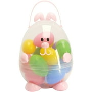 Easter 10.25" Bunny Egg Carrier, Includes 18 Easter Eggs