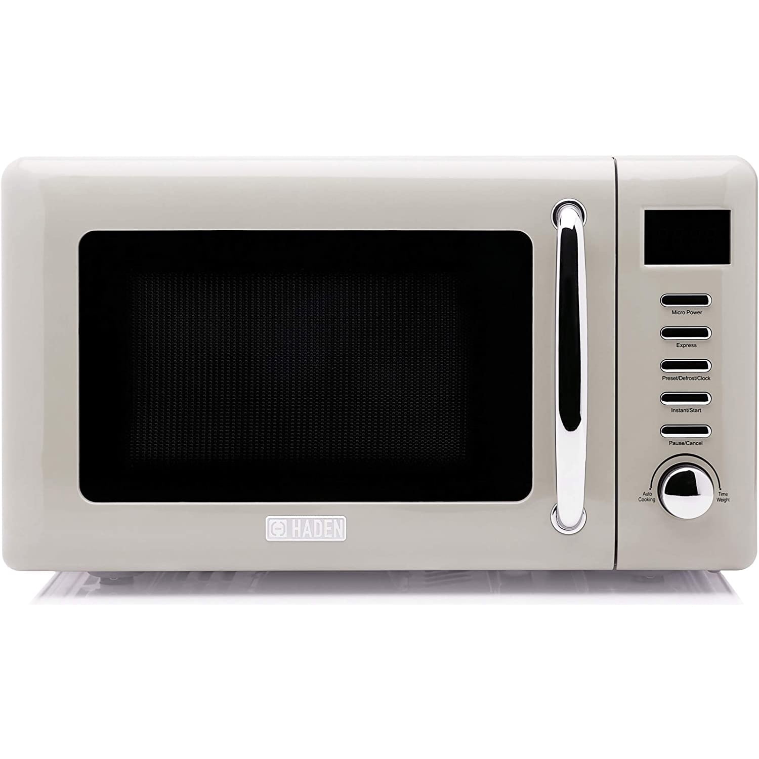 Haden Cotswold Vintage Retro 0.7 Cu Ft 700W Countertop Microwave Oven