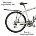 thumbnail image 4 of Uxcell Mountain Bike Mud Guard 700C Rear Adjustable Quick Release Mud Guards Lightweight Fits with Zip Ties, 4 of 7