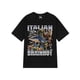 thumbnail image 1 of italian Brainrot Tralalero Tralala Tung Tung Tung Sahur Bombardiro Crocodilo Funny Meme T-shirt Men Women Fashion Loose T Shirts, 1 of 7