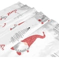 thumbnail image 3 of FREEAMG Christmas Gnomes Shower Curtain - 72x72 Inch Waterproof Fabric Shower Curtains with 12 Hooks - Modern Home Bathroom Hotel Spa Decorations, 3 of 5