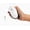 White with Silver Trim, variant on Macally Wired USB C White Mouse for Mac & Windows - 3 Buttons & Scroll Wheel USB Type C Mouse - Comfortable Ambidextrous Design - Compact Wired Mouse with Optical Sensor & DPI Switch Up To 2400