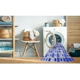thumbnail image 2 of Ahgly Company Machine Washable Indoor Rectangle Transitional Heavenly Blue Area Rugs, 4' x 6', 2 of 7