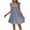 Purple, variant on Efsteb Summer Dresses for Women V-Neck Ruched Eyelet Dress Loose Sundresses Comfy Sleeveless Fashion Classic Solid Color Casual Spring Dress (Black,L)