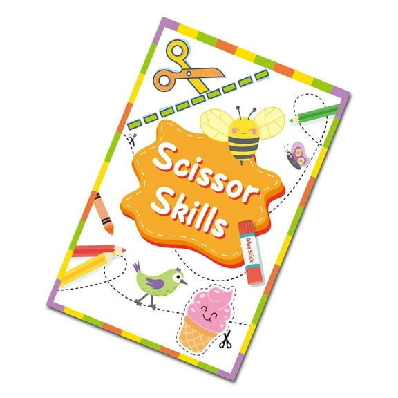 Children Paper Cutting Book Creative Art Supplies Paper Toy For DIY Craft Projects And Toddler Skill Development