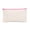 Pink, variant on XMMSWDLA Multi-Purpose Cosmetics Bag with Zipper Canvas Makeup Pouches Travel Toiletry Bag Pen Pencil Bag DIY Craft Bag (8.3x 4.7 Inch)