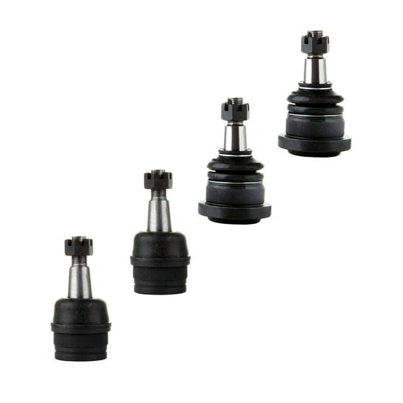 2 Upper Ball Joints   2 Lower Ball Joints Front Left Right Suspension Kit for RWD Models Fits select: 1997-1999 DODGE RAM 1500