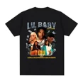 thumbnail image 1 of Nueva camiseta gráfica de rapero de hip hop para hombre, camiseta vintage de algodón de manga corta de gran tamaño, camiseta informal de calle, camiseta unisex, 1 of 7