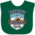 thumbnail image 3 of Inktastic PopPop Grandpa Football Buddy Boys or Girls Baby Bib, 3 of 4