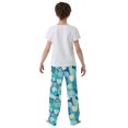 thumbnail image 5 of FORMRS Kids Pajama Pants with Pockets Size 6-8Y Boys Lounge Sleep Bottoms, Vibrant Cat Pattern, 5 of 8