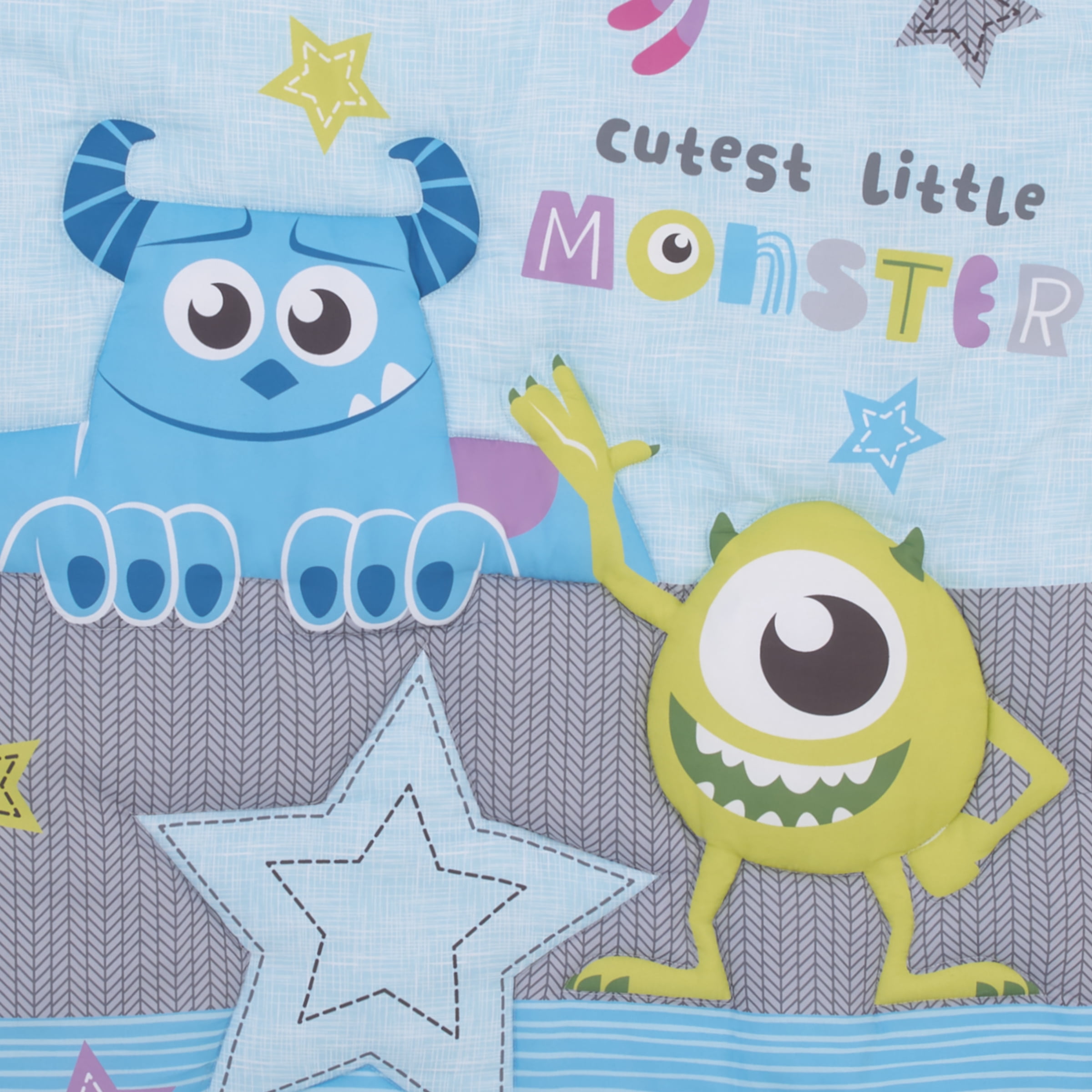 Monsters inc 2024 crib bedding